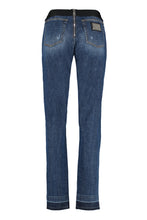 Carica l'immagine nel visualizzatore di Gallery, Cropped jeans a vita alta
