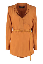 Carica l&#39;immagine nel visualizzatore di Gallery, Abito chemisier in seta
