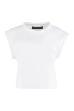 Carica l'immagine nel visualizzatore di Gallery, T-shirt girocollo in cotone
