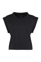 Carica l'immagine nel visualizzatore di Gallery, T-shirt girocollo in cotone
