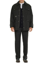 Load image into Gallery viewer, Waxed cotton blend jacket
