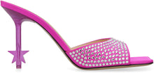 Carica l'immagine nel visualizzatore di Gallery, Mules in raso con strass
