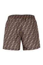 Carica l'immagine nel visualizzatore di Gallery, Shorts da mare con logo all-over
