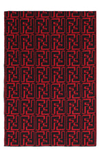 Carica l'immagine nel visualizzatore di Gallery, Sciarpa con motivo jacquard
