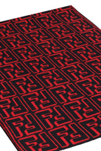 Carica l'immagine nel visualizzatore di Gallery, Sciarpa con motivo jacquard

