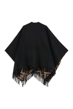 Carica l'immagine nel visualizzatore di Gallery, Poncho FF in cashmere e lana
