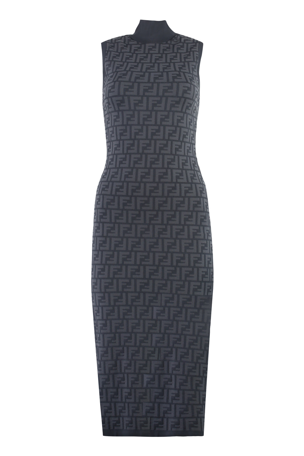 Jacquard knit dress