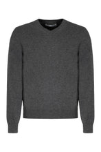 Carica l'immagine nel visualizzatore di Gallery, Maglione in lana con scollo a V
