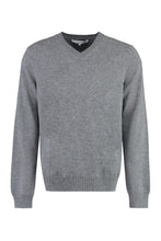 Carica l'immagine nel visualizzatore di Gallery, Maglione in lana con scollo a V
