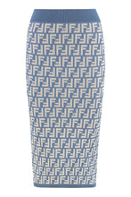 Load image into Gallery viewer, Cotton midi skirt
