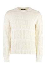 Load image into Gallery viewer, Cotton blend crew-neck sweater
