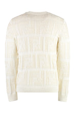Load image into Gallery viewer, Cotton blend crew-neck sweater
