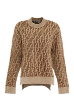 Carica l'immagine nel visualizzatore di Gallery, Pullover girocollo con logo all-over
