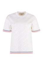 Carica l'immagine nel visualizzatore di Gallery, T-shirt in maglia jacquard
