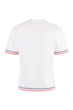 Carica l'immagine nel visualizzatore di Gallery, T-shirt in maglia jacquard

