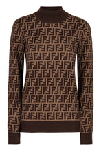 Load image into Gallery viewer, Cotton turtleneck sweater
