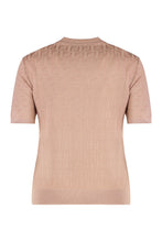 Carica l'immagine nel visualizzatore di Gallery, T-shirt in maglia jacquard
