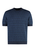Carica l'immagine nel visualizzatore di Gallery, T-shirt in maglia jacquard

