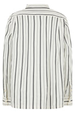 Carica l'immagine nel visualizzatore di Gallery, Camicia a righe bianche e nere versatile
