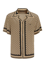 Carica l'immagine nel visualizzatore di Gallery, Camicia Hawaii in crêpe de chine stampata
