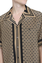 Carica l'immagine nel visualizzatore di Gallery, Camicia Hawaii in crêpe de chine stampata
