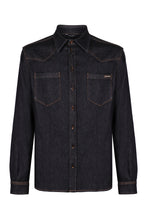 Carica l'immagine nel visualizzatore di Gallery, Camicia in denim con logo
