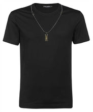 Carica l'immagine nel visualizzatore di Gallery, T-shirt in cotone con collana
