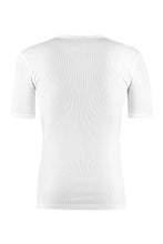Carica l'immagine nel visualizzatore di Gallery, T-shirt girocollo in cotone a costine

