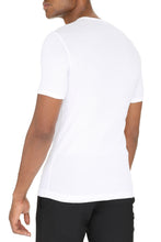 Carica l'immagine nel visualizzatore di Gallery, T-shirt girocollo in cotone a costine

