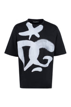 Carica l'immagine nel visualizzatore di Gallery, T-shirt a maniche corte in cotone con stampa

