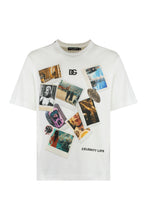 Carica l'immagine nel visualizzatore di Gallery, T-shirt girocollo in cotone
