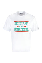 Carica l'immagine nel visualizzatore di Gallery, T-shirt in cotone con stampa
