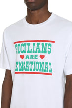 Carica l'immagine nel visualizzatore di Gallery, T-shirt in cotone con stampa
