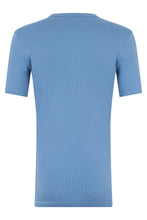 Carica l'immagine nel visualizzatore di Gallery, T-shirt Serafino in cotone a costine
