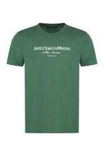 Load image into Gallery viewer, Cotton crew-neck T-shirt
