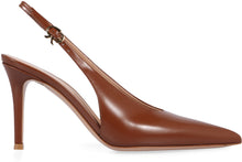 Carica l'immagine nel visualizzatore di Gallery, Slingback Robbie in pelle
