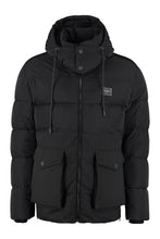 Carica l'immagine nel visualizzatore di Gallery, Piumino full-zip con cappuccio
