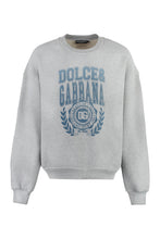 Load image into Gallery viewer, Cotton crew-neck sweatshirt

