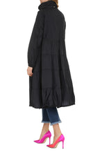 Carica l'immagine nel visualizzatore di Gallery, Trench coat in tessuto tecnico
