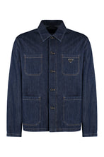 Carica l'immagine nel visualizzatore di Gallery, Camicia in denim con logo
