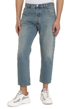 Carica l'immagine nel visualizzatore di Gallery, Jeans straight leg a 5 tasche
