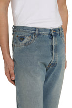 Carica l'immagine nel visualizzatore di Gallery, Jeans straight leg a 5 tasche

