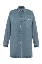 Carica l&#39;immagine nel visualizzatore di Gallery, Abito chemisier in denim
