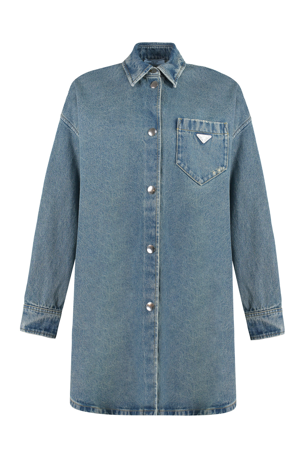 Abito chemisier in denim