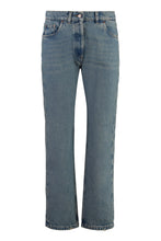 Carica l'immagine nel visualizzatore di Gallery, Jeans straight leg a 5 tasche
