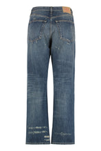 Load image into Gallery viewer, Five pocket jeans in washed denim
