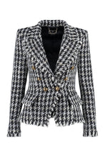 Carica l'immagine nel visualizzatore di Gallery, Blazer doppiopetto in tweed
