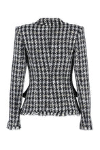 Carica l'immagine nel visualizzatore di Gallery, Blazer doppiopetto in tweed
