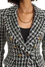 Carica l'immagine nel visualizzatore di Gallery, Blazer doppiopetto in tweed
