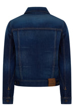 Carica l'immagine nel visualizzatore di Gallery, Giacca in denim con impunture a contrasto
